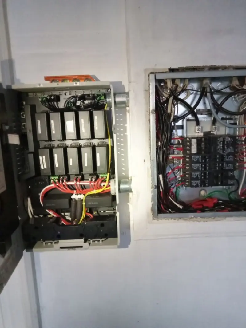 Electrical panel upgrade completed for Carbon Monoxide Detector Installation in McCalla